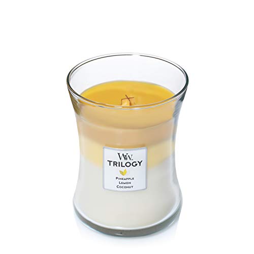 Woodwick Hourglass Trilogy Candela Profumata Media...