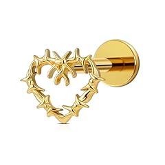 Spiked Heart - Gold