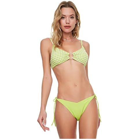 Bikini Trendyol Taille Basse Vert Cover