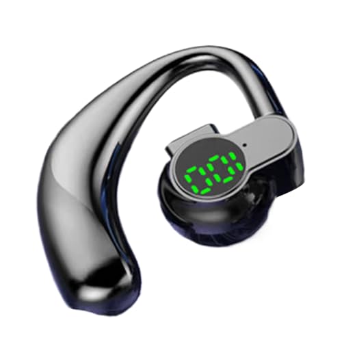 Sghtil Auriculares Over Ear | Auriculares inalámbricos deportivos – Auriculares con pantalla digital para música llamadas | Correr estudio juego trabajo gimnasio casa natación