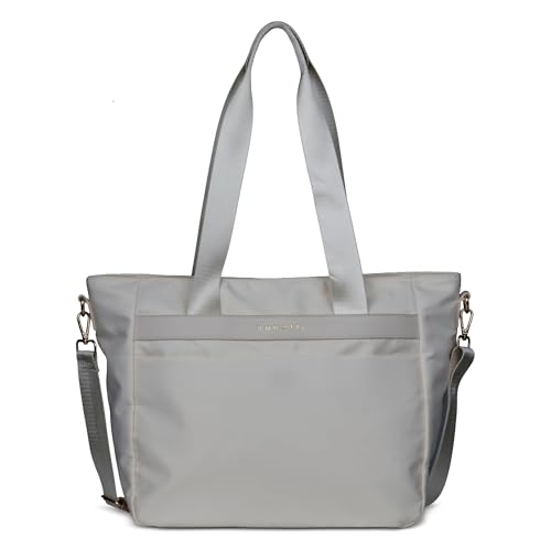 bugatti Mare 2.0 Bolso de mano para mujer, bolso grande y ligero con numerosos compartimentos, beige