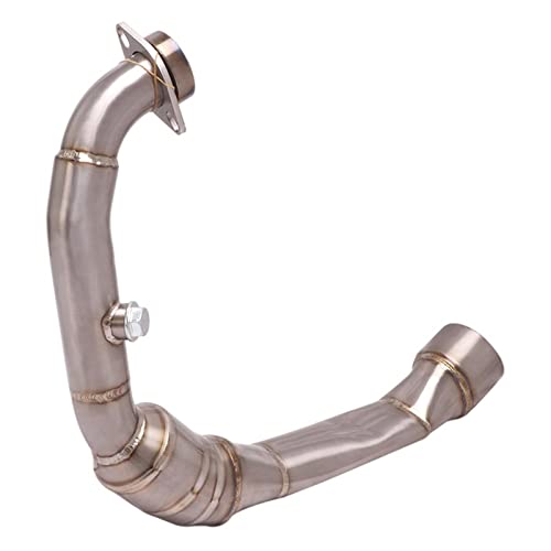 Auspuff Abgasanlage Für Husqvarna 250 401 Für Svartpilen Für Vitpilen 2020-2023 Modiy Motorrad-Auspuffanlage Vorderes Verbindungsrohr Motorrad-Auspuffrohr