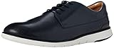 Obermaterial: Leder Clarks Herren Helston Walk Derbys, Blau (Navy Leather), 46 EU
