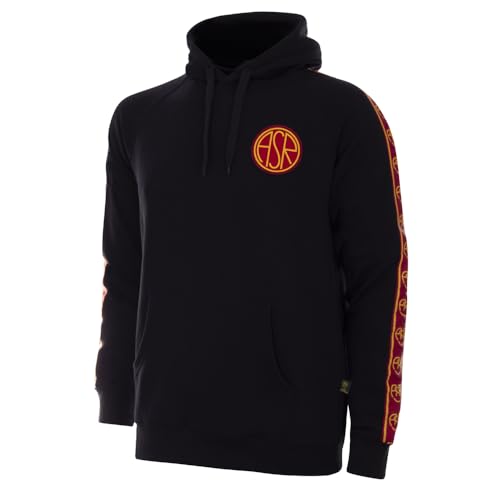 Copa Roma Sudadera con Capucha, Negro, XXL para Hombre