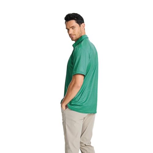 Men Golf Polo Shirts Short Sleeve Casual Print Dry Fit Moisture Wicking Performance Collared Golf Shirts for Men3