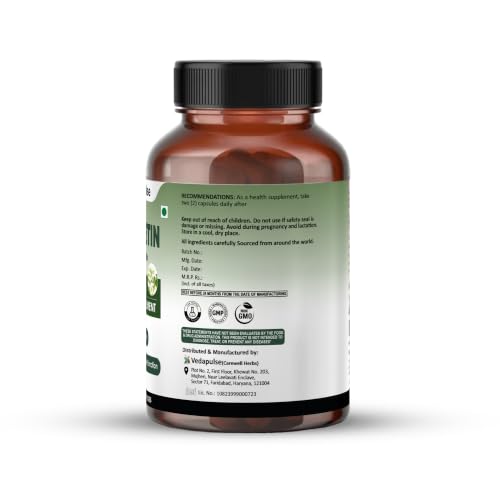 Image of Quercetin 1000mg with Bromelain | 90 Veg Capsules | Health Supplement for Immune Support