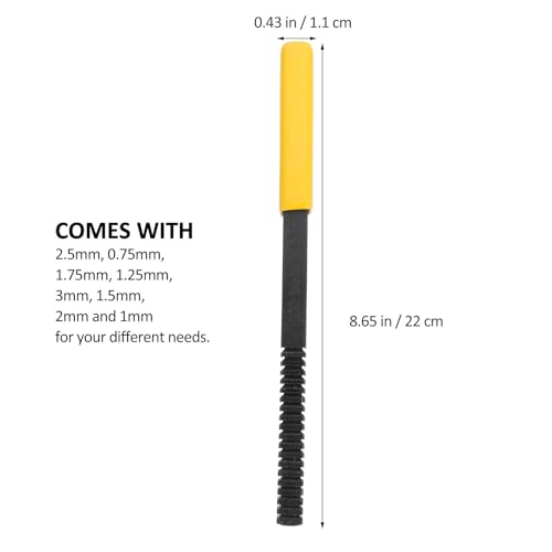Ipetboom Thread Restorer File Hand Tool for Thread Repair with Steel ...