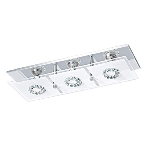 Preisvergleich Produktbild EGLO RONCATO Deckenleuchte, Glas, GU10, 3 W, Transparent