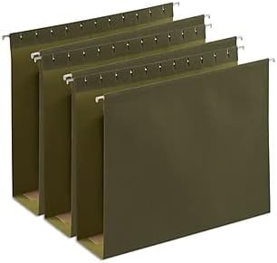 Amazon.com : Staples Reinforced Box Bottom Hanging File Folder, 3 ...