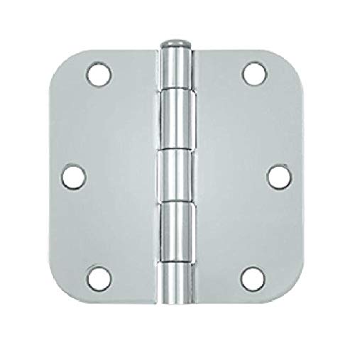 Up To 40% OFF Deltana S35R526 Residential Thickness Steel 3 1/2-Inch x 3 1/2-Inch x 5/8-Inch Radius Hinge