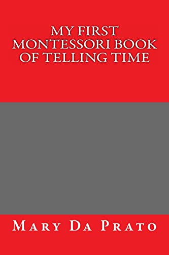 My First Montessori Book of Telling Time
