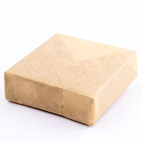 Image of MR FIVE 60 Sheets Gift Tissue Paper Bulk, 20 inch x 14 inch, Brown and Grey Tissue for Gift Bags, Wrapping Paper for Easter, Halloween, Birthday, Wedding, Baby Shower, Christmas, 3 Colors (Brown)
