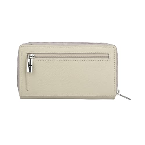 Image of URBAN FOREST Stella Sand Leather Wallet for Women