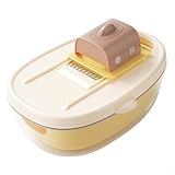 Construction : fabriquée à partir de plastique durable, cette râpe prend en charge la cuisson respectueuse de l'environnement en minimisant l'utilisation de matériaux nocifs.