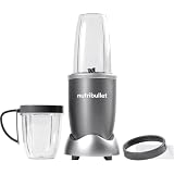nutribullet Original 600 con 3 accesorios, Batidora personal, Batidora para hacer Smoothies, Batidora multifuncional, 600 W de potencia, NB606DG