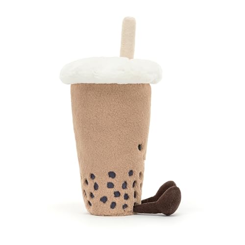Jellycat Amuseables Bubble Tea Stuffed Toy, 8.5 inches | Drink Plush | Fun Gift Idea