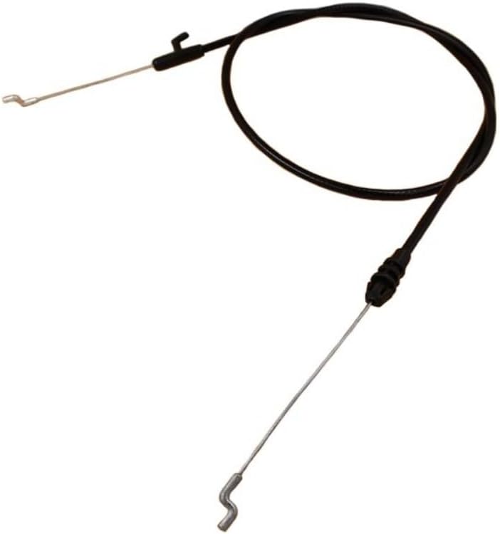 51 Inch Throttle Control Cable 2PCS Compatible with For Troy and For Craftsman Lawn Mowers Designed for 21 Inch Self Propelled Gas Push Mowers with Z Type End Bends