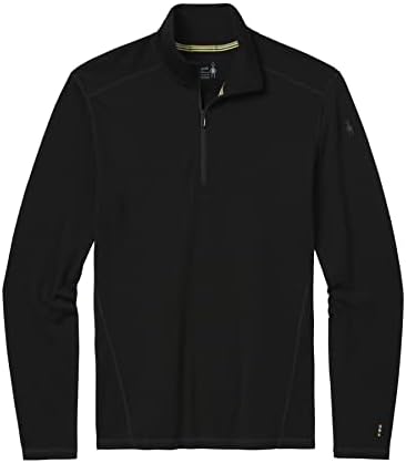 Smartwool SW016355001XL Men's Merino 250 Baselayer 1/4 Zip Black XL