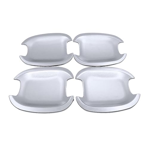Poignée porte Opel Zafira B et Vauxhall 2005-2014 - Kit d'autocollants de couverture chromés 4 portes