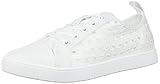 Obermaterial aus Jeansstoff KOOLABURRA BY UGG Damen W Kellen Low LACE Denim Sneaker, Weiß, 43 EU