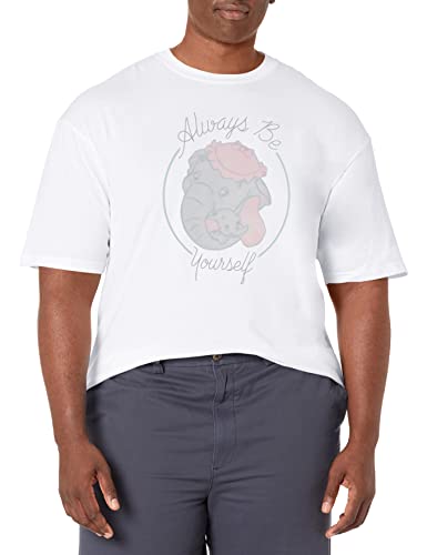 Disney Mrs Jumbo et Dumbo T-Shirt Homme Coton Imprimé Vintage