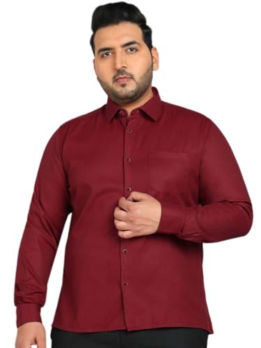 Image of ELYYORK Shirt for Men Plus Size||Shirt for Men Plus Size 4XL||6XL Shirts for Men Plus Size||Plus Shirts for Men||Plus Size Shirts for Men Full Sleeve|| Formal Shirt for Men||CB-PLS-01