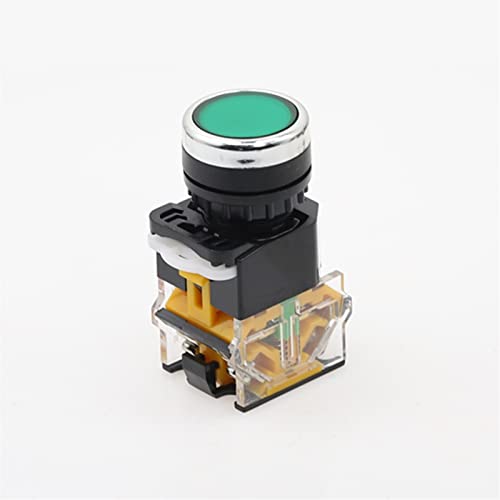 Bouton-poussoir 22mm LA38-11BN à verrouillage rotatif industriel