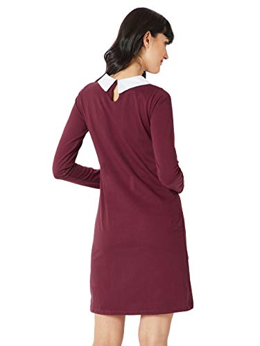 Image of Miss Chase Women's Cotton Collared Shift Dress