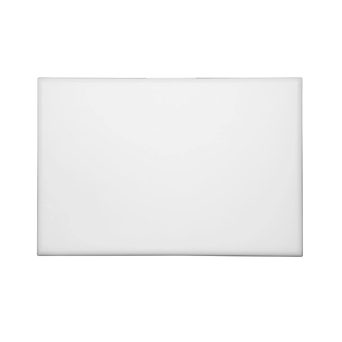 Hygiplas Extra Thick High Density Chopping Board White - 450x300x20mm