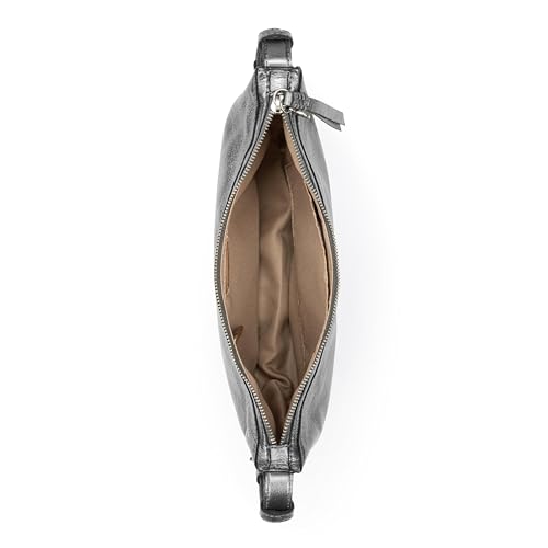 Image of The Sak Tess Crescent Shoulder Bag - Premium Women's Handbag for Everyday & Travel - Adjustable Strap with Zipper Closure