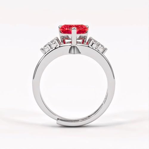 Image of Zarkan 925 Hallmark Heart Pure Silver Rings