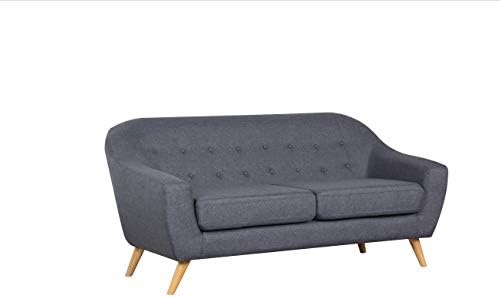 MUEBLIX.COM | Sofa Marte 2 Plazas | Sofas de Salón Modernos | Asiento, Respaldo y Apoyabrazos de Espuma de Poliuretano | Sofa de Diseño