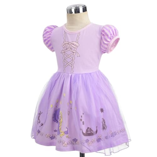 Dressy Daisy Princess Dress Up Clothes Halloween Fancy Party Tulle Skirt Summer Outfit for Baby & Toddler Girls
