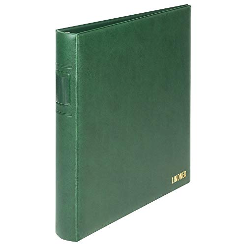 Reliure Standard LINDNER Das Original Verte pour protéger et classer les timbres rares