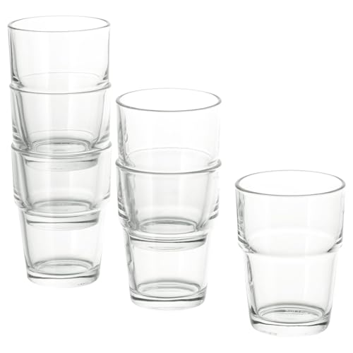 Bardak takımı; cam, 17 cl, 6 adet