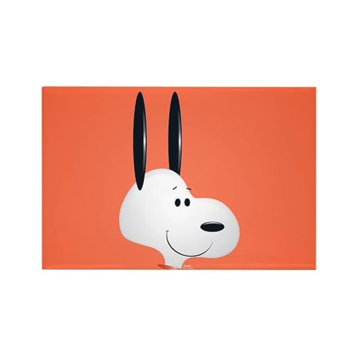 Imán rectangular Snoopy Peanuts para refrigerador 3x2 pulgadas miniatura 1