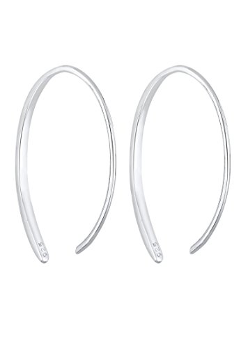 Elli Orecchino Donna Creole Basic In Argento Sterling 925 - 4