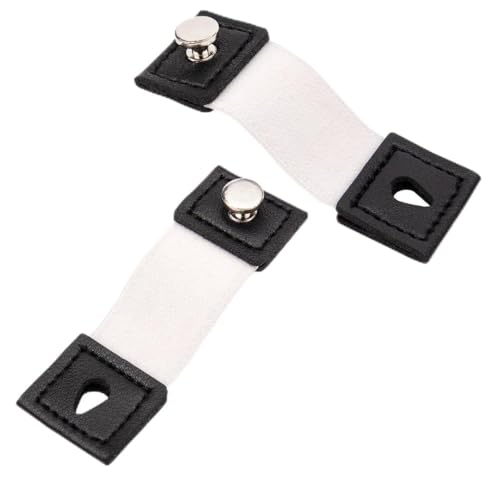 HÆNDSON Hømme Premium Ärmelhalter für Herren Langarmhemden Elastische Manschettenhalter zum stilsicheren Umschlagen und Hochkrempeln der Ärmel deines Hemds Geschenk für Männer (White)