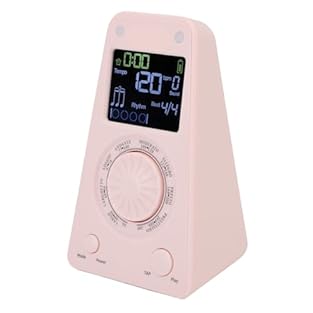 [VERSATILE RHYTHM SELECTION] Switch effortlessly between ten beat tones for engaging practice sessions. [UNIVERSAL INSTRUMENT COMPATIBILITY] Accommodates piano, violin, guitar, and more for versatile use. [ACCURACY SPEED TESTING] Measure your desired...