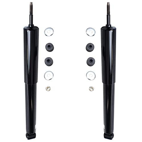 Image of Detroit Axle - 2 Rear Shock Absorbers for 2003-2024 Toyota 4Runner, 2007-2014 Toyota FJ Cruiser, 2008 2009 2010 2011 2012 2013 Replacement Shocks Pair Set