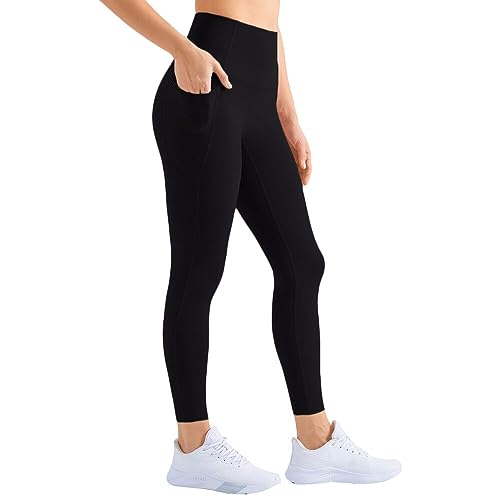 FRECINQ Damen Leggings mit Taschen High Waist Yoga Hosen Workout Leggings...