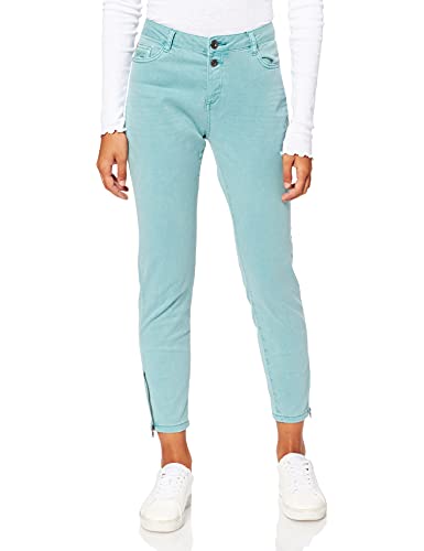 ESPRIT Damen Hose 039ee1b020, Grün (Light Aqua Green 390), 34W / 26L