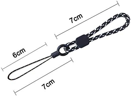 Miniatura 3 de YOUOWO Paquete de 5 cordones de anillo para correa de dedo, pequeño cordón corto, para fundas de teléfono, llaves, tarjeta de identificación USB,