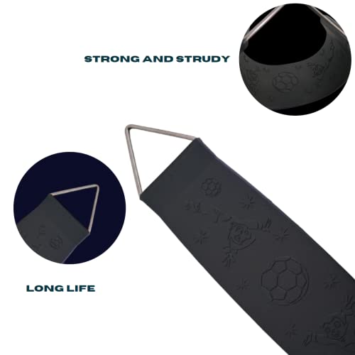 Image of R & R Rubber Swing Seat Belt, Heavy Duty Rubber Material, for Kids and Adults, Multi Place Suitability, Indoor Outdoor Playsetups Backyards, 300kg Weight Capacity (02)