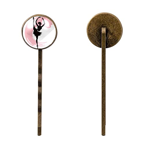Épingles à cheveux ballet : lot de 4 pinces décoratives de chignon - 2