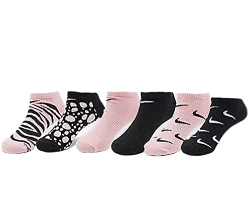 Nike GFX No Show Socks 6-Pack (Toddler/Little Kids)