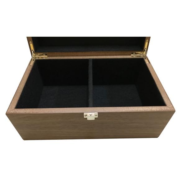 Caja Nogal Deluxe - Tamaño descriptivo Grande