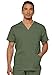 Dickies EDS Signature Men's V-Neck Top, Olive, Medium