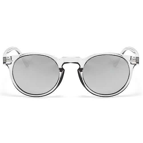 Image of Vintage Polarized Sunglasses for Men Women Round Retro Classic Fashion Eyewear UV400 Protection Sun Glasses