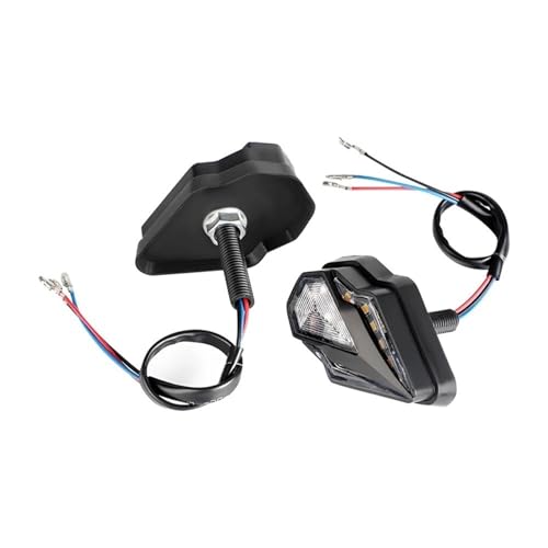 Intermitentes de moto ámbar de 2 uds para luces de señal de recambio compatibles con Yamaha